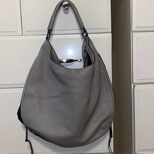 Calvin Klein grey shoulder bag
